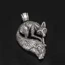 Ancient Silver Pure Pendant