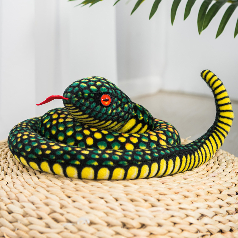 Li'l Ogie From the Okanagan Baby Serpent Snake Green Plush- Mr. Ogie Brand  7x7