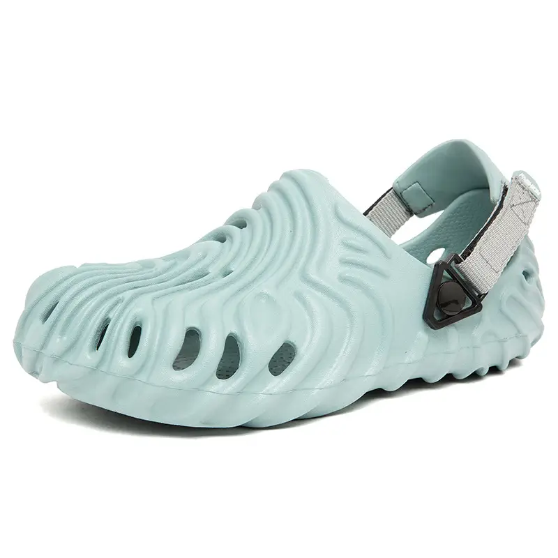 Fashion Summer New Casual Men's Shit Feeling Closed-toe Slippers