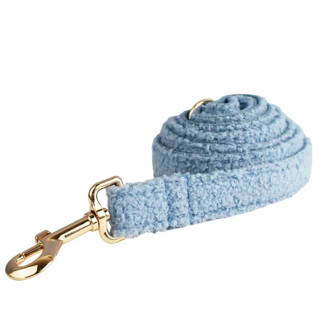 Blue Teddy Bear Dog Breast Collar Pet Collar Dog Leash - Shop at LoveMi