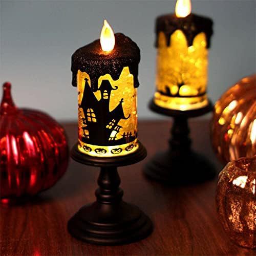 Title 5, Halloween Decoration Props Candlestick Castle P...