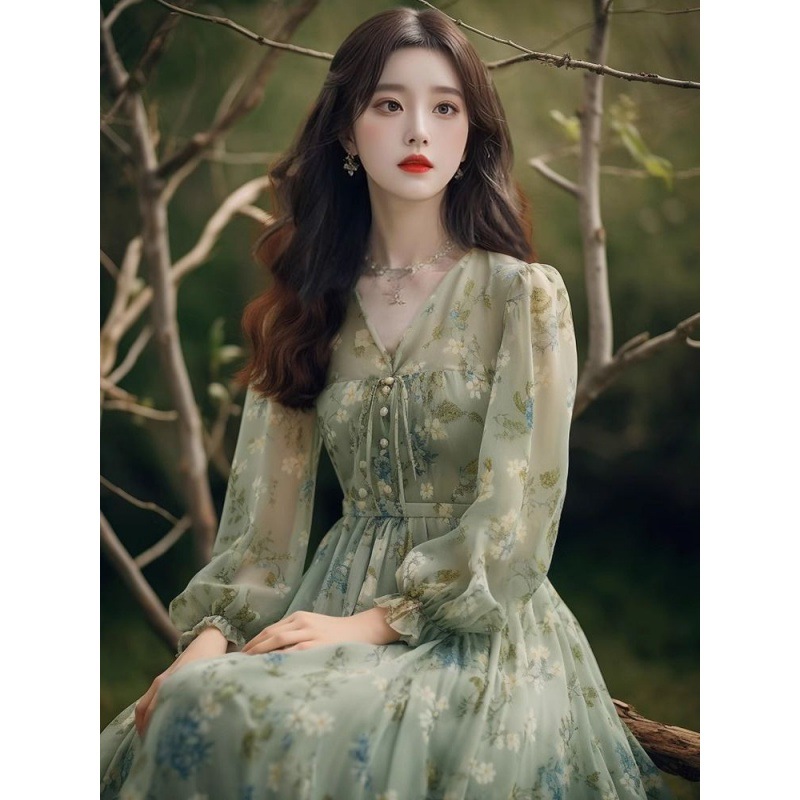 Super Nice Green Shivering Dress