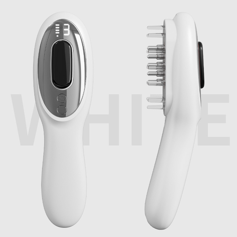 Scalp Serum Applicator With Liquid-delivery Electric Wireless Comb