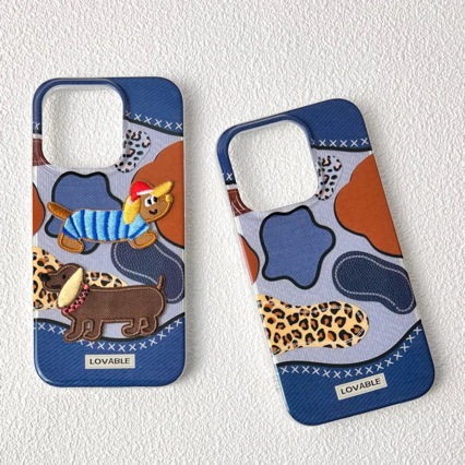 Patch Puppy themed 17mm Niche Cute Phone Case