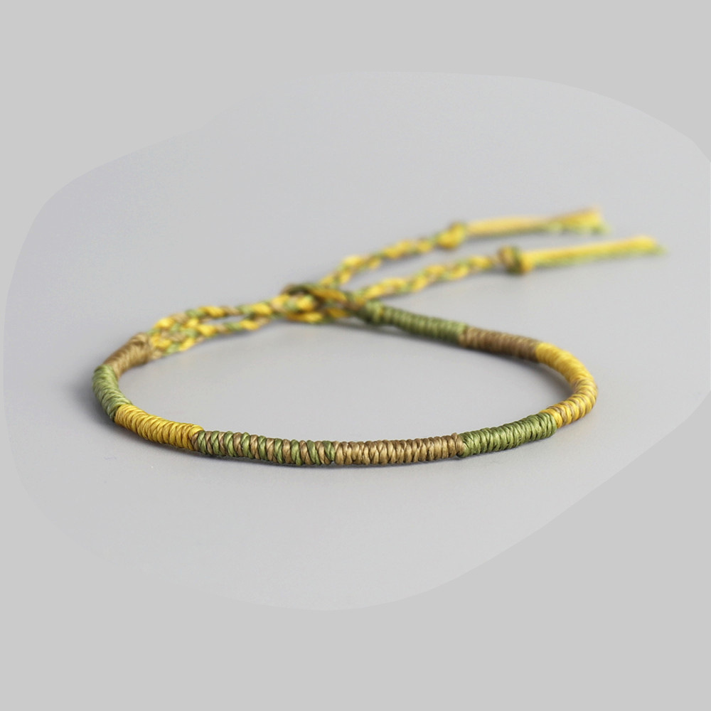Fashion Colored Mosaic Woven Bracelet