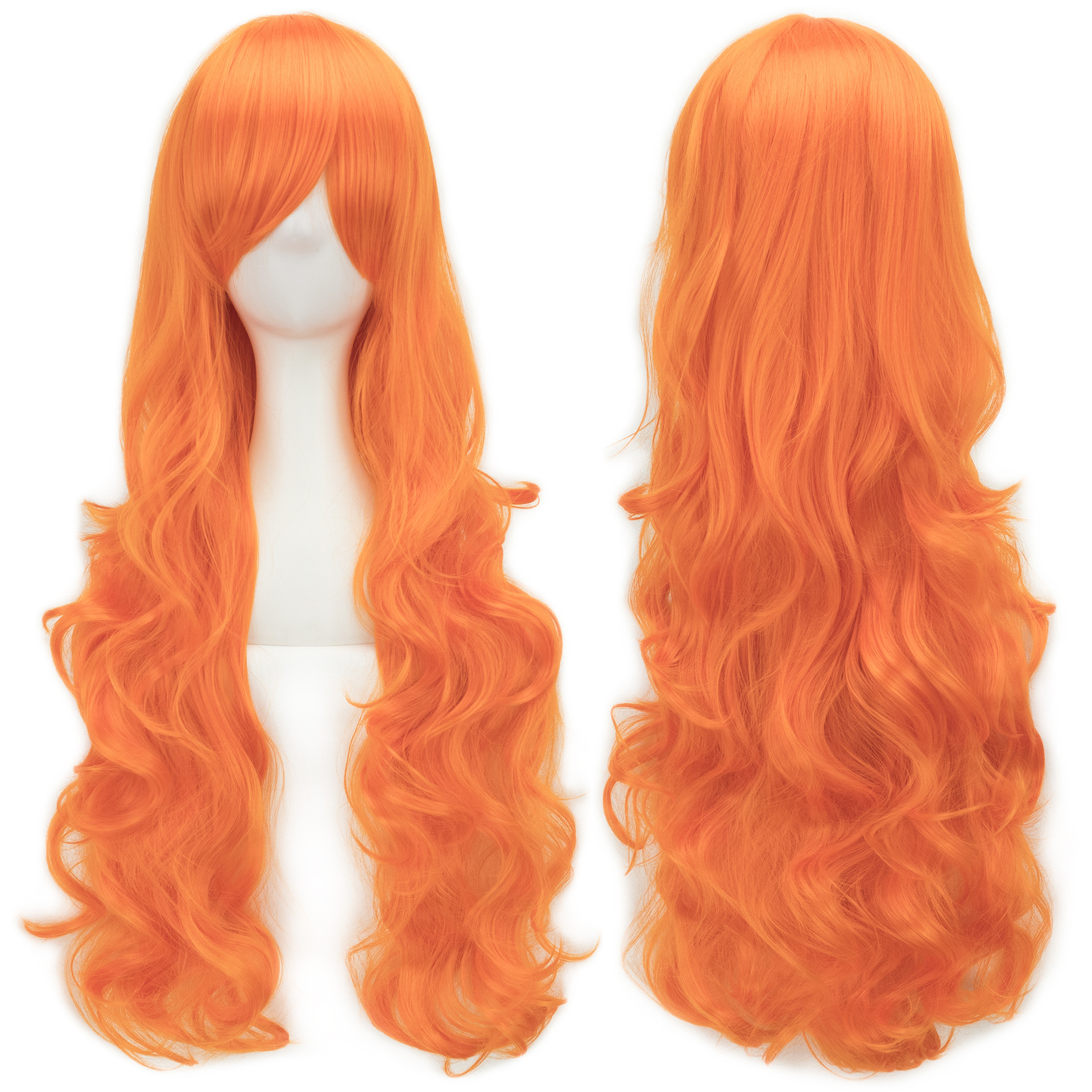 Pure Color All-matching COS Long Curly High-temperature Fiber Wig 27