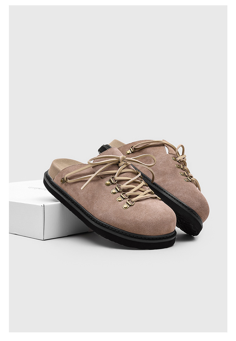 Mule Masculino Casual Fechado com Plataforma