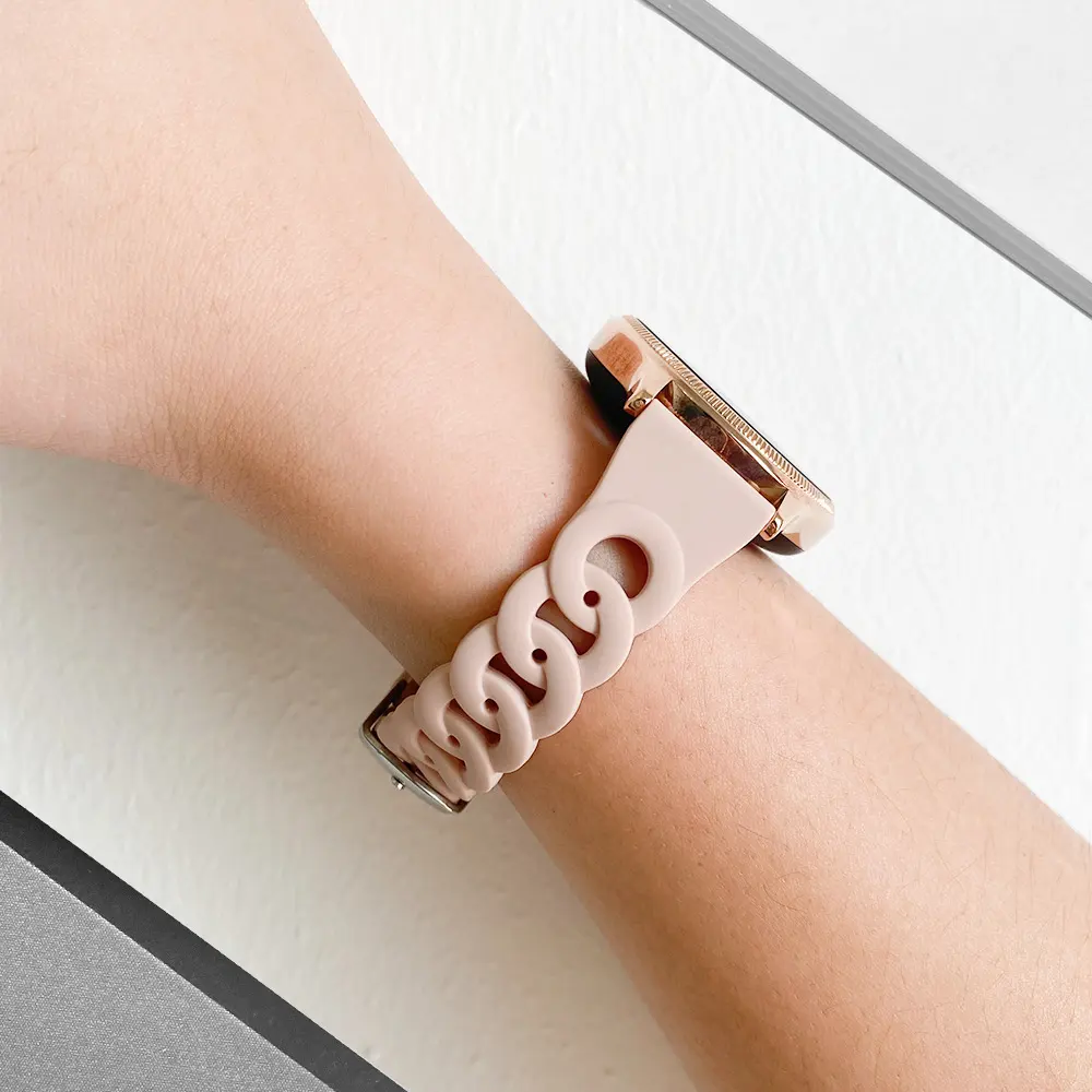 Smart Watch Ring Bracelet Silicone Universal Wristband