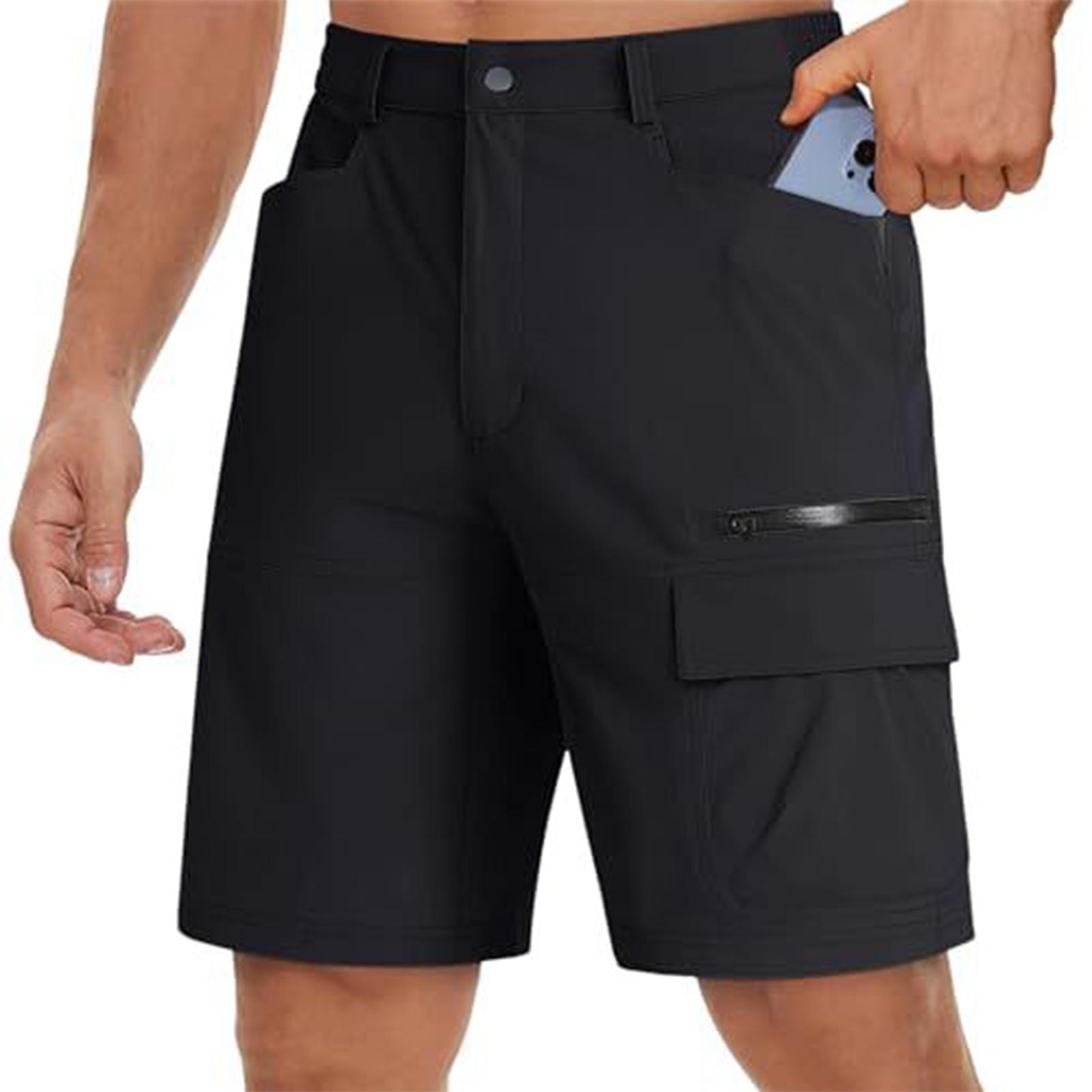 Men's Multi-Pocket Work Shorts For Outdoor Hiking 7