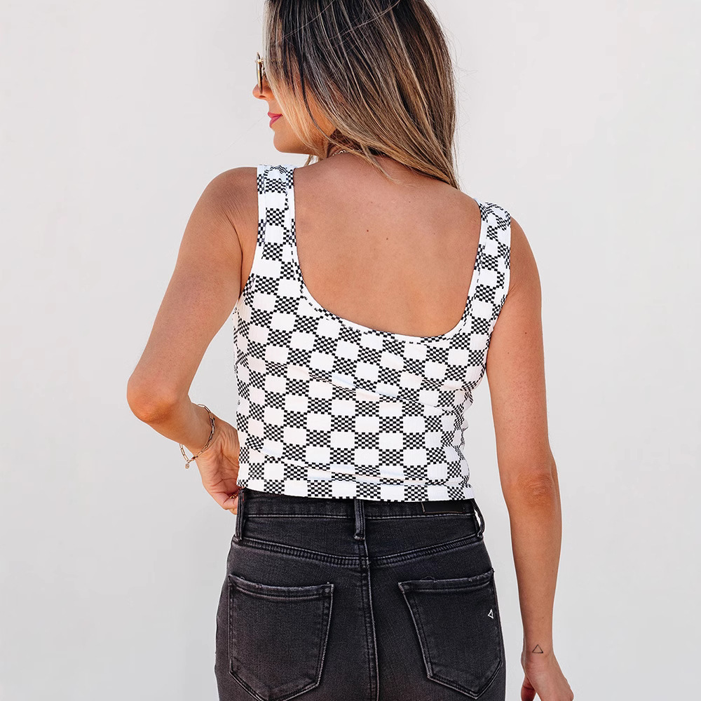 Special Multicolor Sleeveless Top For Women