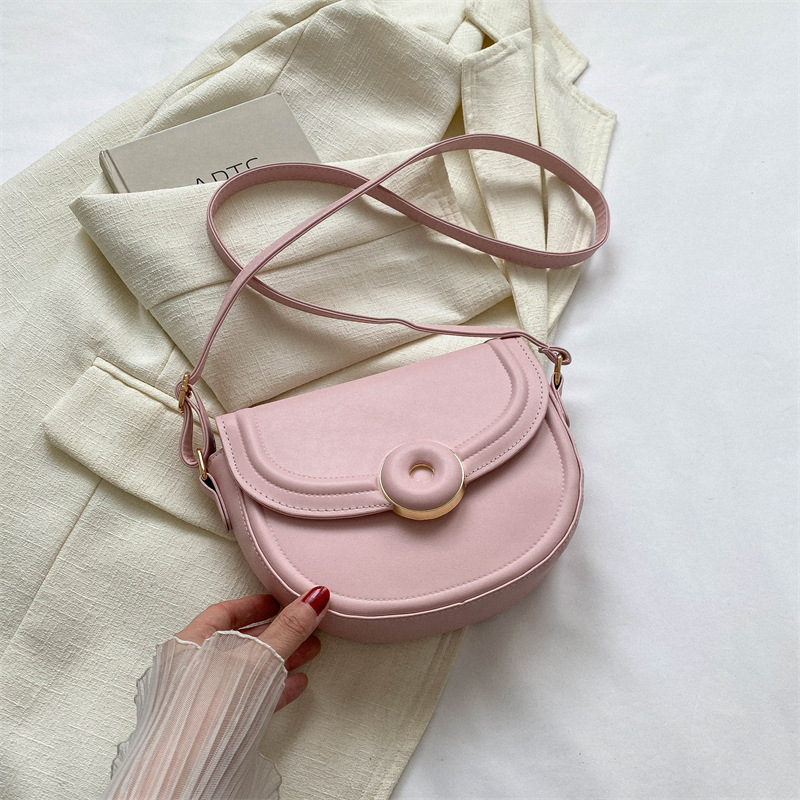 Special interest Design Textured One shoulder Underarm Bag Women Red - Shop at LoveMi