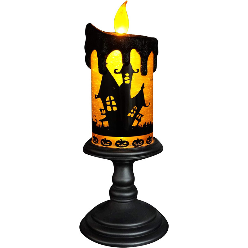 Title 7, Halloween Decoration Props Candlestick Castle P...