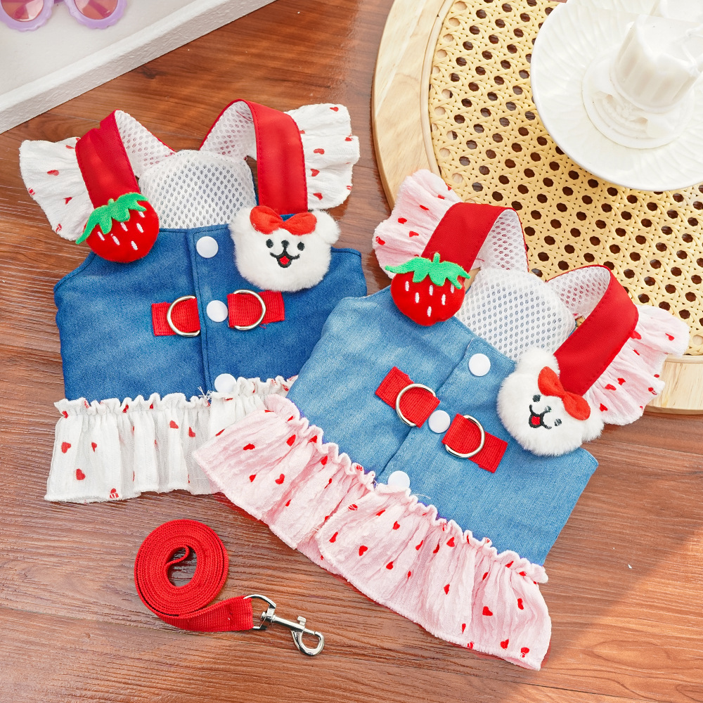 Harness Pet Dog And Cat Clothing detail photo 2