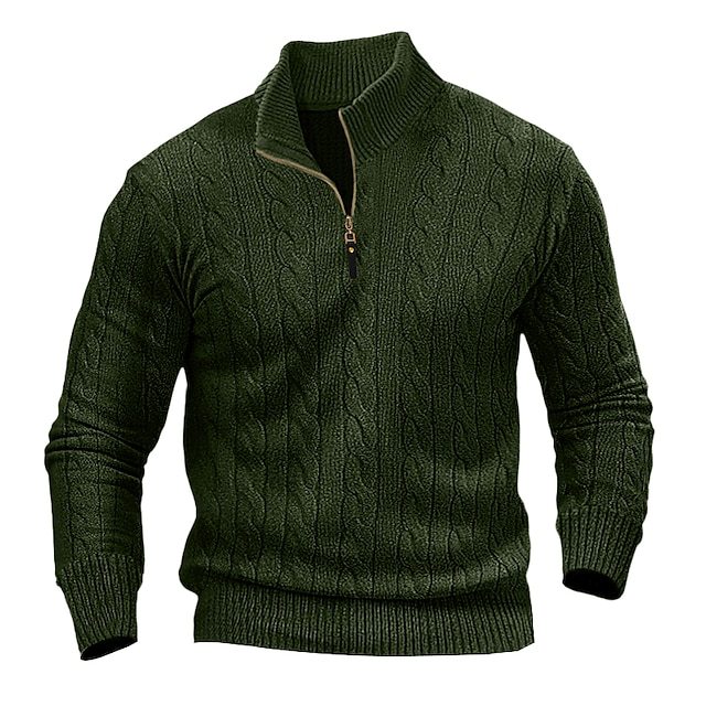 Men's Long-sleeved Sweater Casual Man - Picture 1 of 5