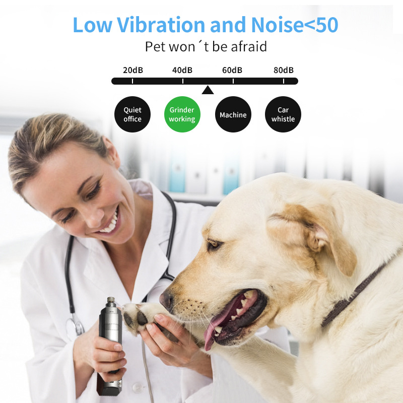 Dog And Cat Nail Grinder Pet Electric Nail Trimmer detail photo 6