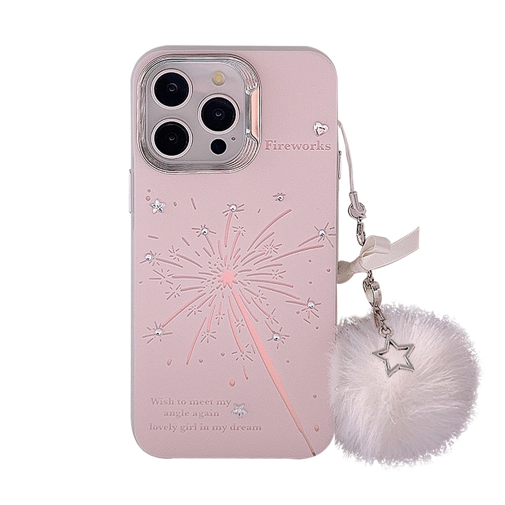 Fairy Wand Fireworks Lanyard Laser Phone Case - Image 6