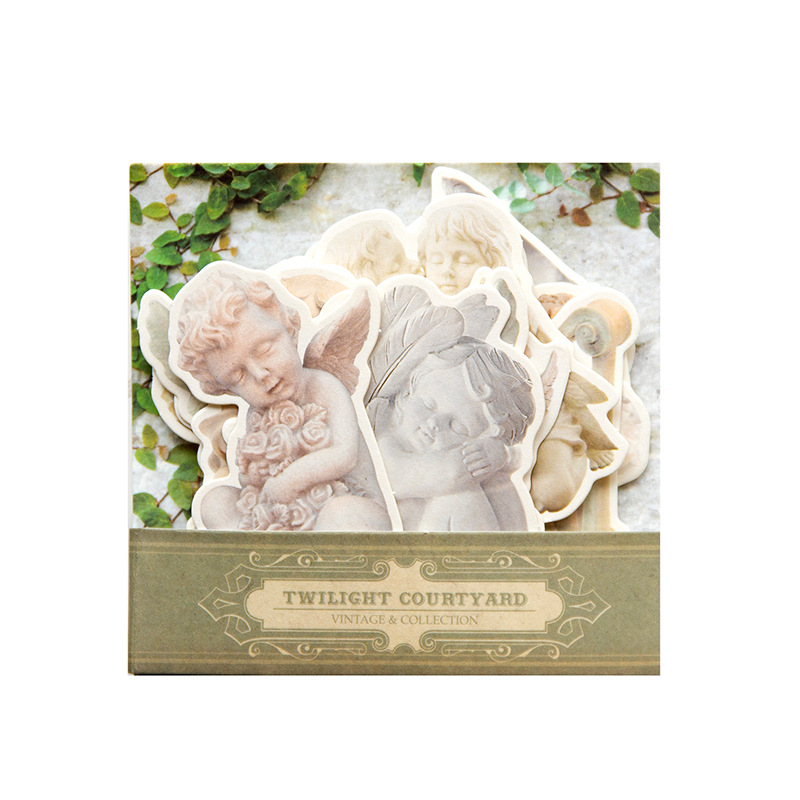 Twilight Courtyard Series Hollow Hand Ledger Decoration Materials - Image 8