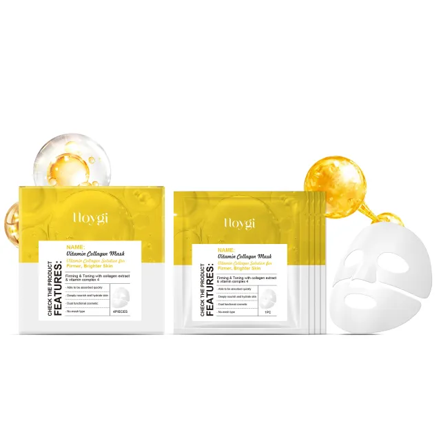 Collagen Mask Moisturizing Face 4Pieces - Shop at LoveMi