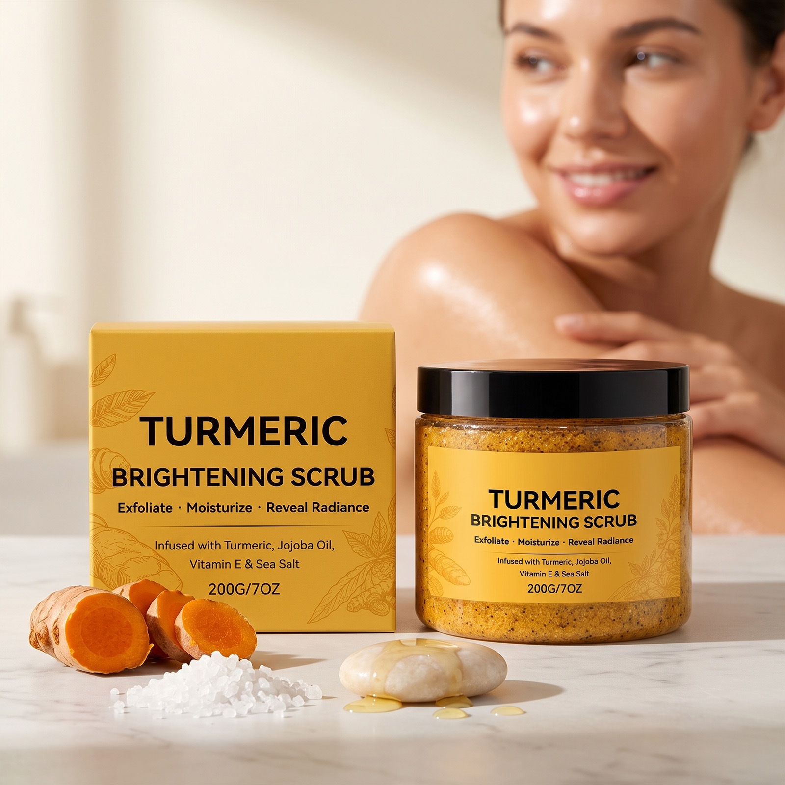Turmeric Exfoliating Body Scrub