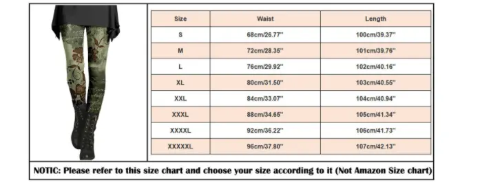 Women's Fashionable Retro Ethnic Style Slimming Printed Leggings