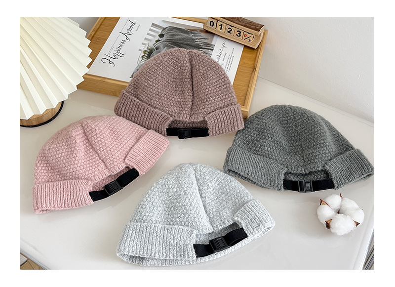 Outdoor Autumn And Winter Warm Hemming Knitted Woolen Cap — foto 17