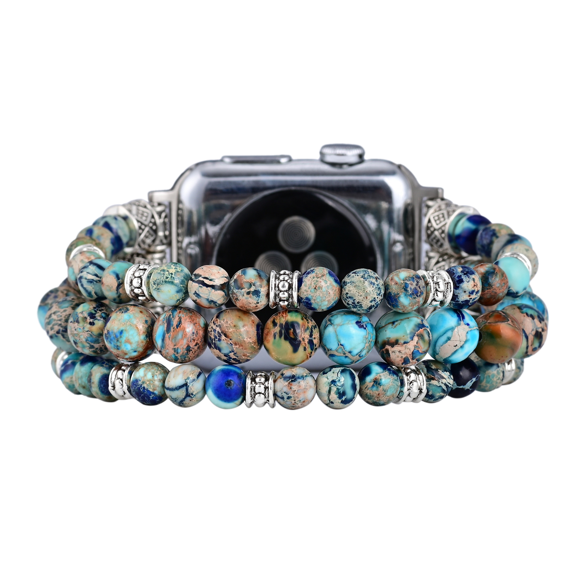 Blue Imperial Stone Watch Strap 2