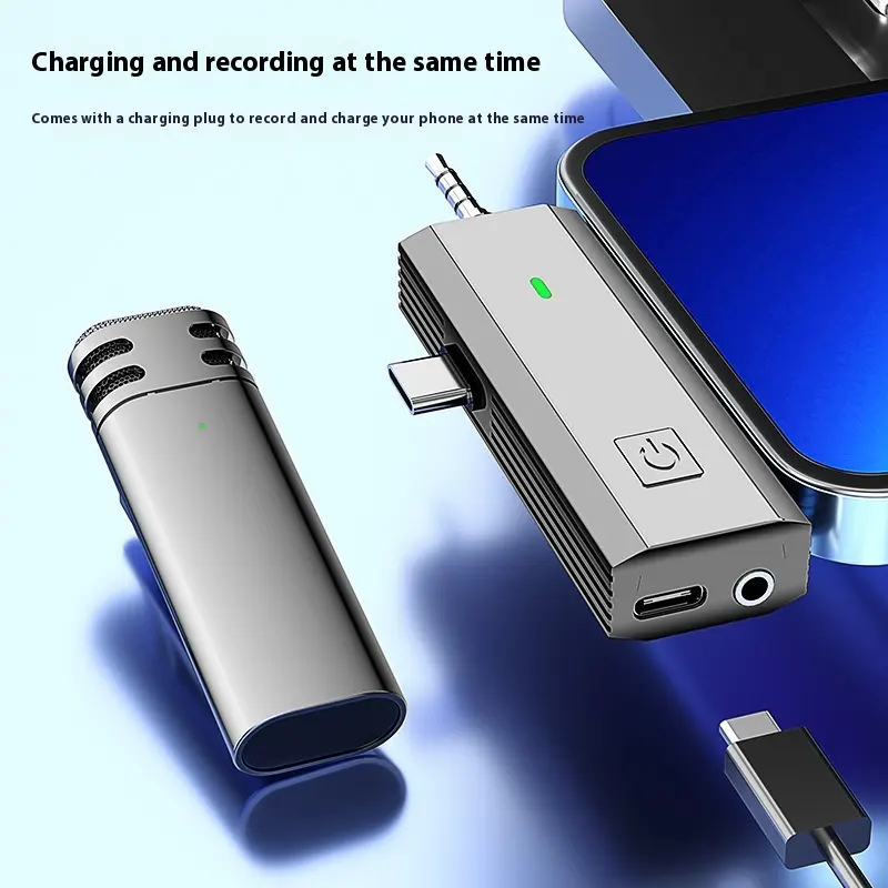 S17 Wireless Three-in-one Neckline Clip Microphone Receiver