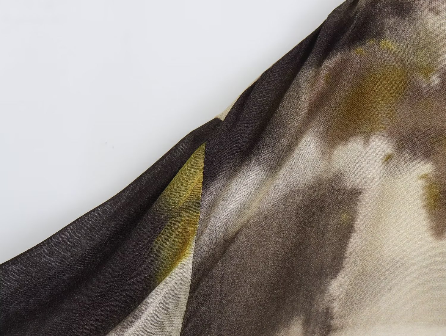 Winter New Polo Collar Inkjet Printing Loose Large Version Long Sleeve All-matching Shirt