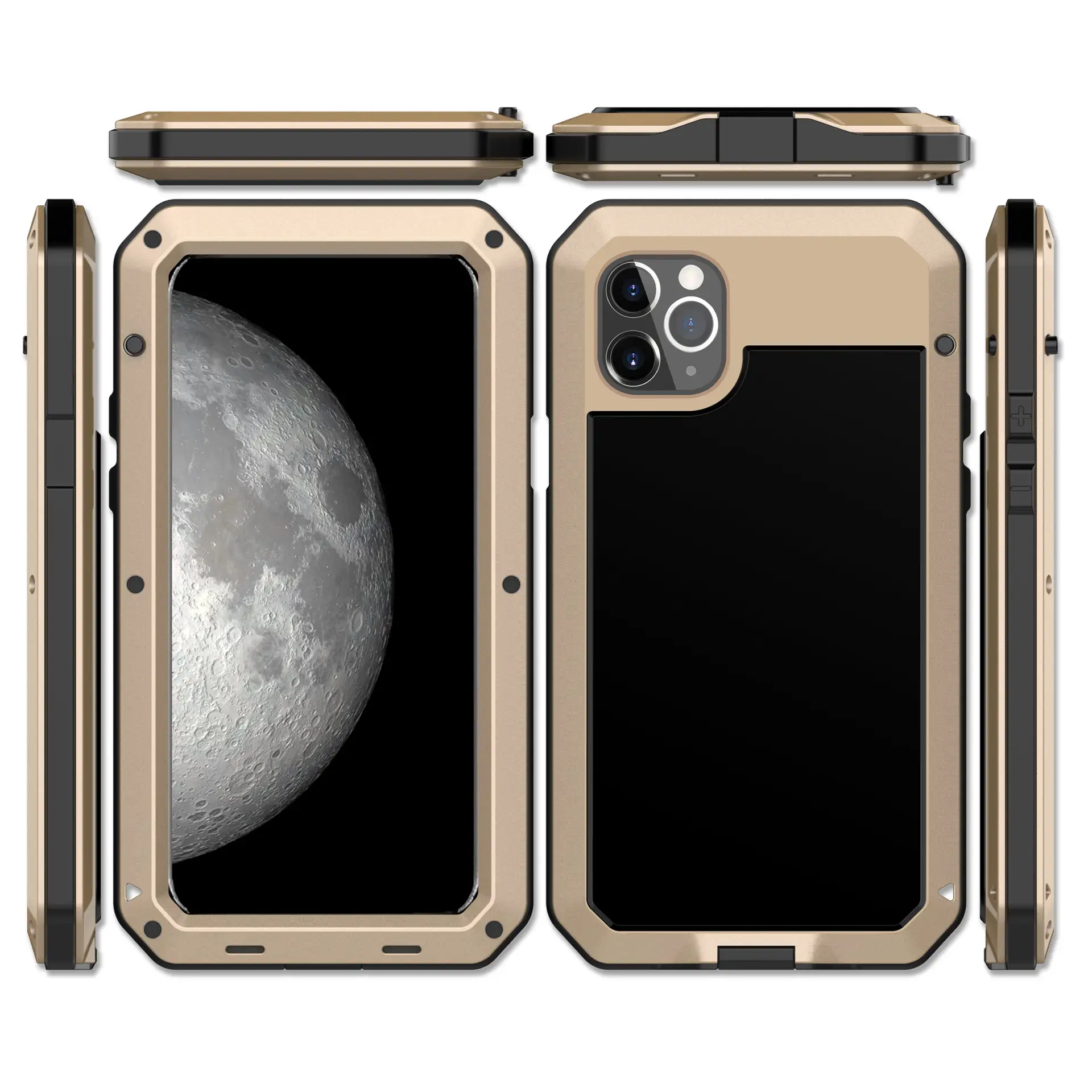 Metal Three Proof Phone Case With Anti Drop And Waterproof Protective Cover