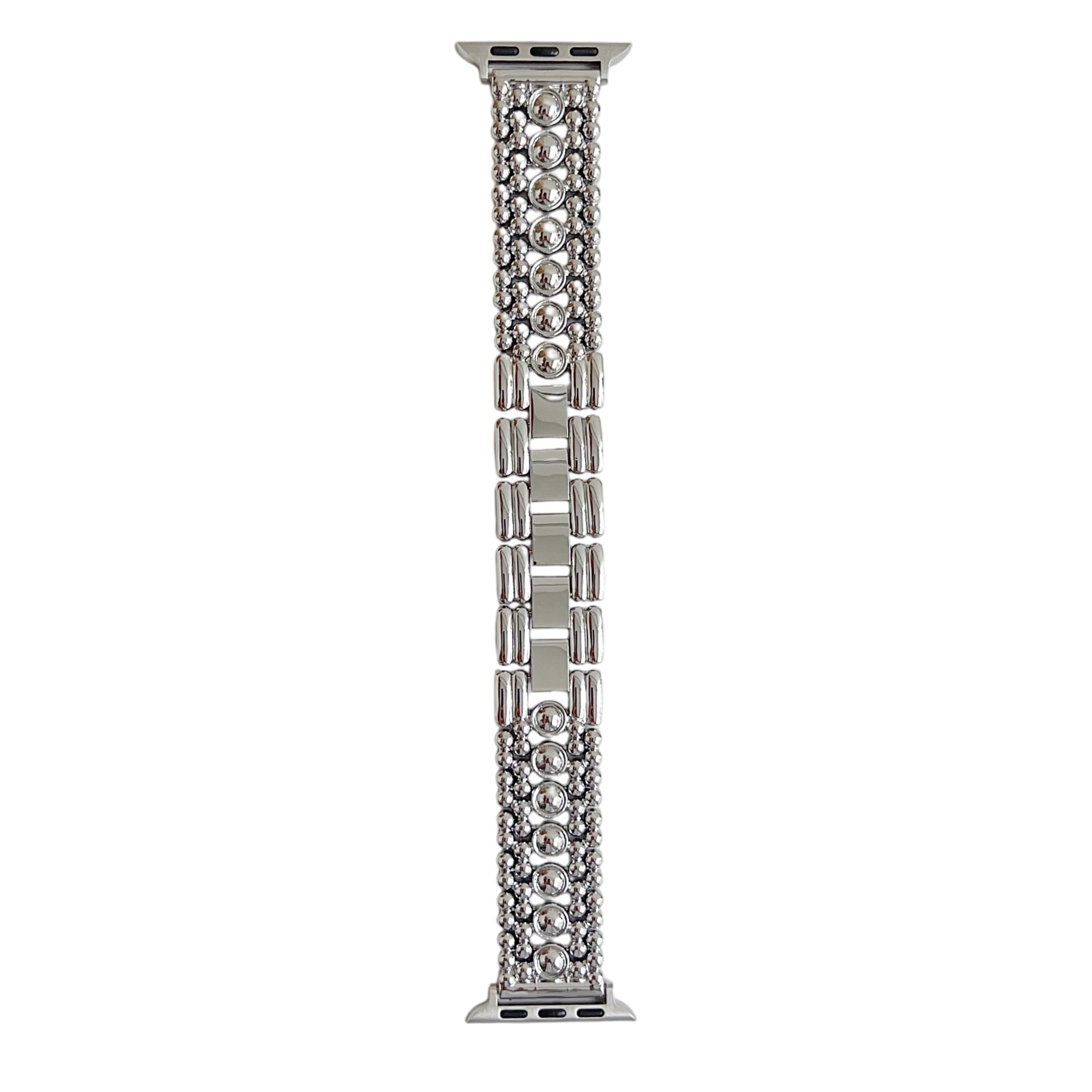 Five-bead Round Metal Watch Strap 10