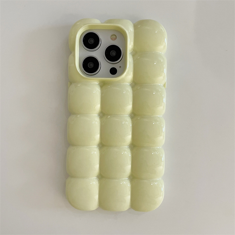 Egg Waffle TPU Light Yellow