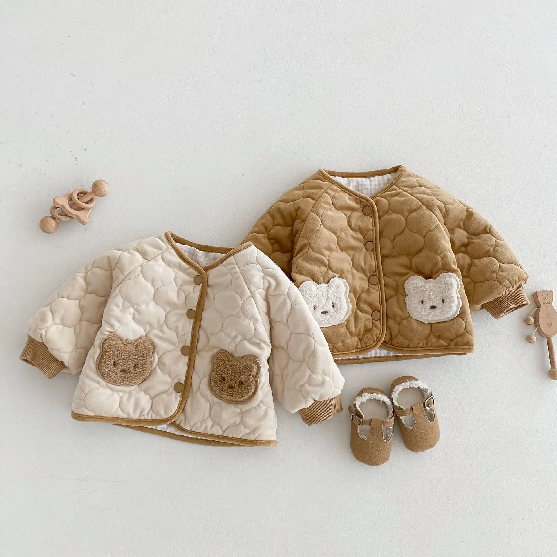 Children's Reversible Cotton-padded Coat Winter Clothes