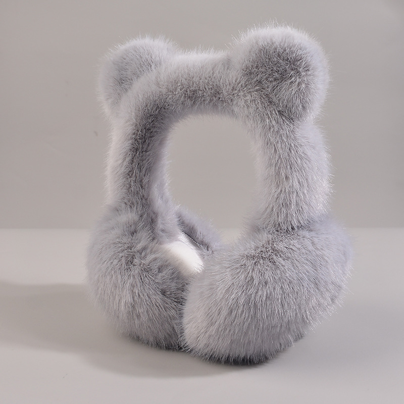 Bear Earmuffs Gray