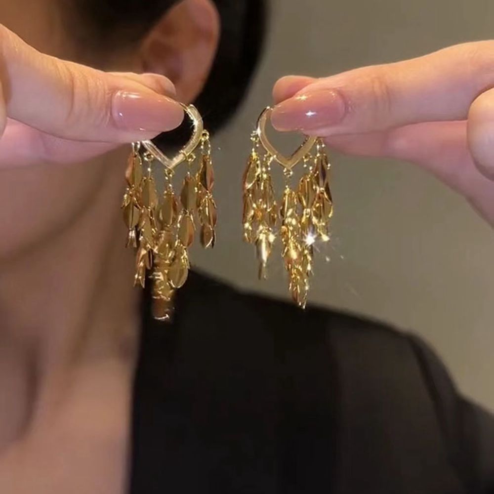 Wheat Tassel Earrings For Women Special-interest Design Fashion