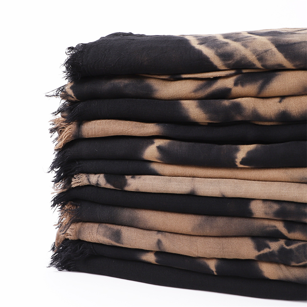 Solid Color Thin Breathable Handmade Scarf Shawl