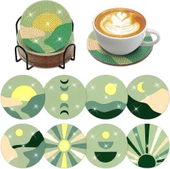 Cartoon Anime DIY Diamond Painting Coaster - Cm175 - View 1