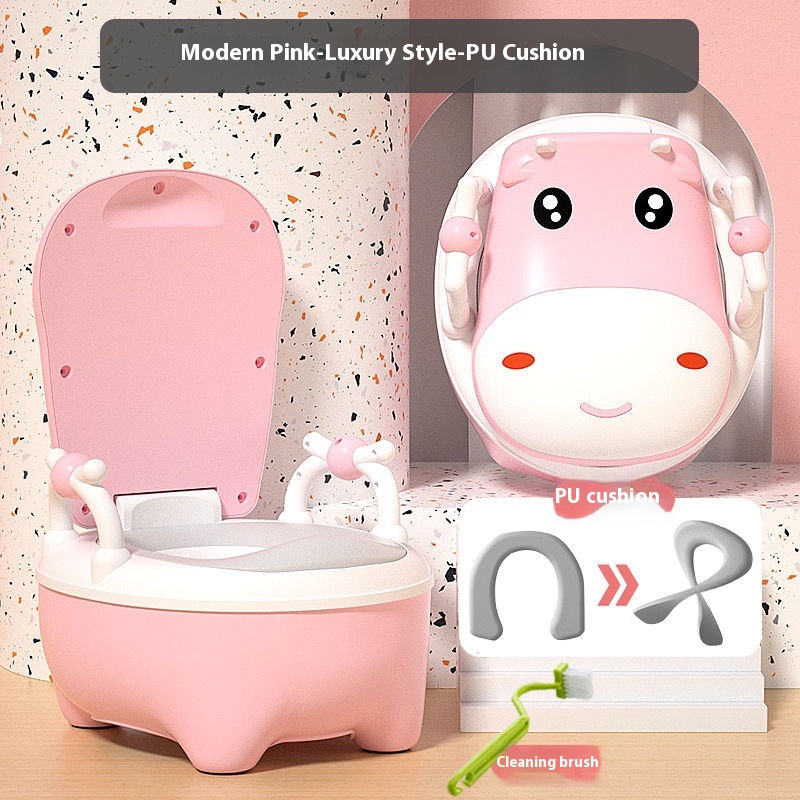 Pink Luxury PU Cushion