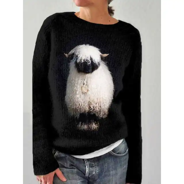Women's Sweater Pattern Pullover Casual 8725 5Xl - Shop at LoveMi