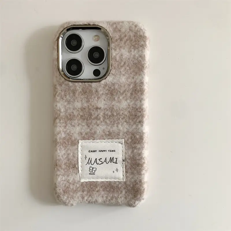 Niche Flannel Plaid Phone Case