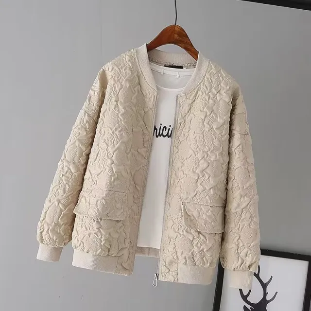 Korean Version Early Spring Casual Petite Jacket Stylish Top Apricot - Shop at LoveMi