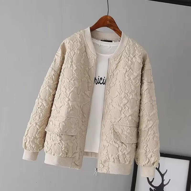 Korean Version Early Spring Casual Petite Jacket Stylish Top - Apricot