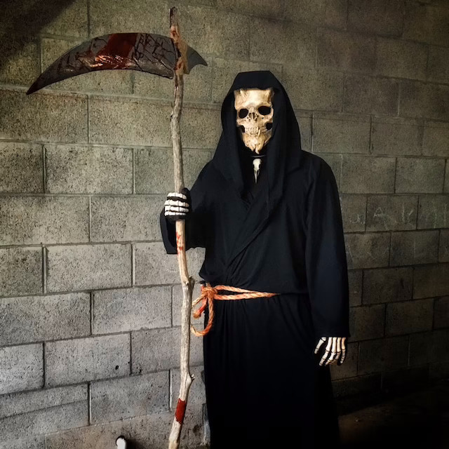 Skull Warrior Horror Halloween Mask