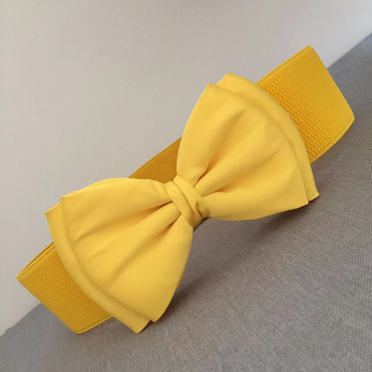 Bow Elastic Yellow