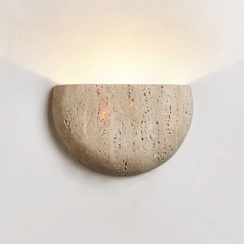 Middle Ancient Silent Wind Niche Retro Living Room Wall Aisle Bedside Wall Lamp