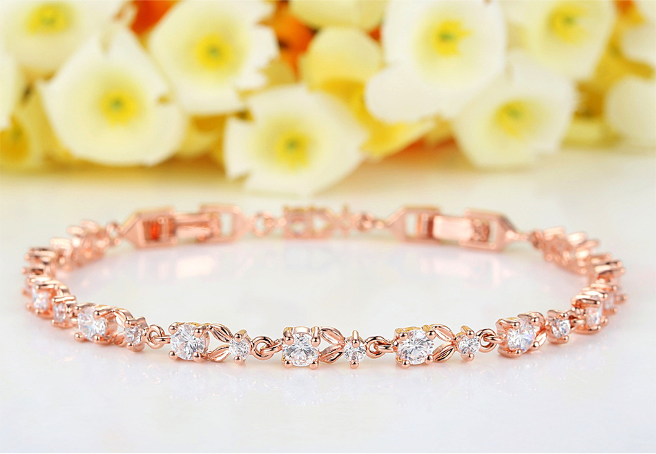 Title 6, Zircon Bracelet Female Korean Version Of The Te...