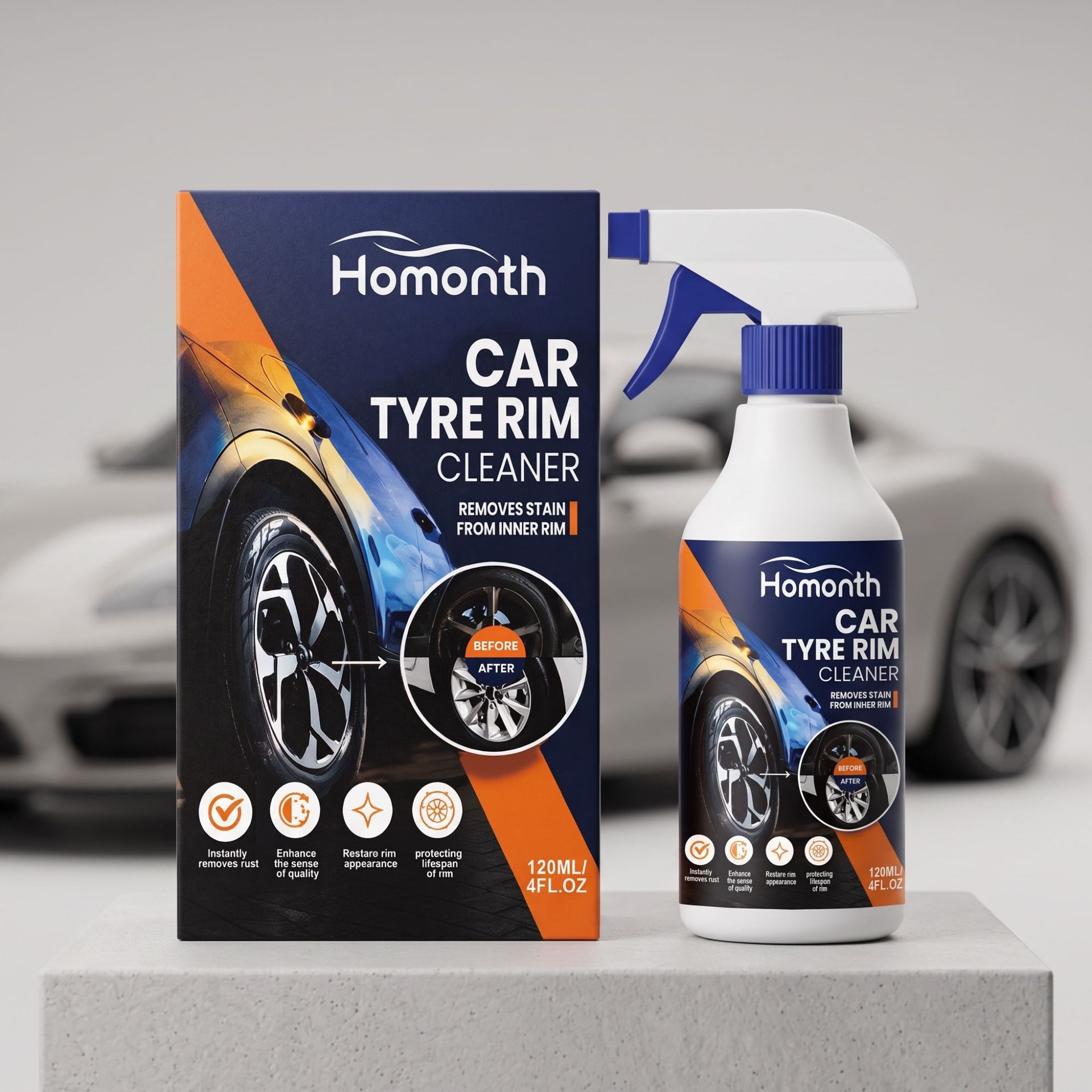 Car Tyre Rim Cleaner