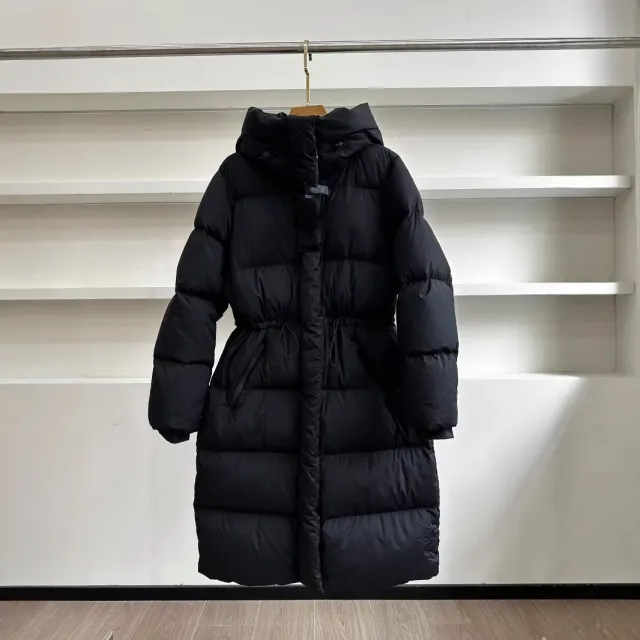 All matching Hooded Casual Loose Waist Long Down Jacket Warm - Shop at LoveMi