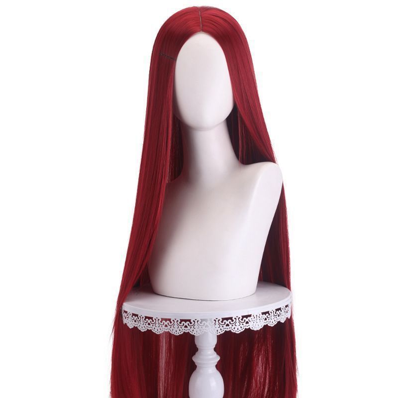 Natural Voluminous Wig Long Straight Anime Style And Traditional Chinese Style Full Headpiece