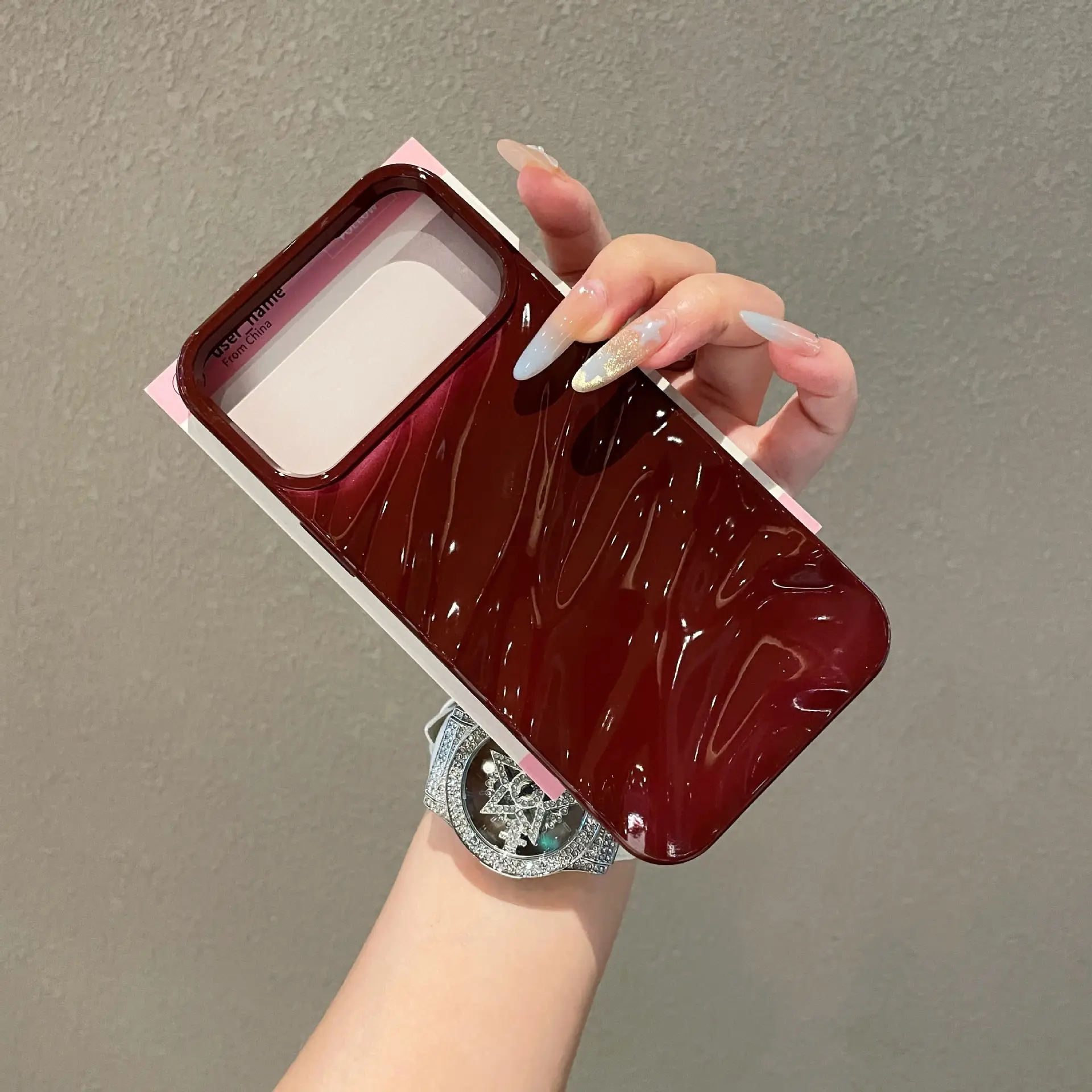 Three-dimensional Pleated Suitable Phone Case Soft Shell Advanced