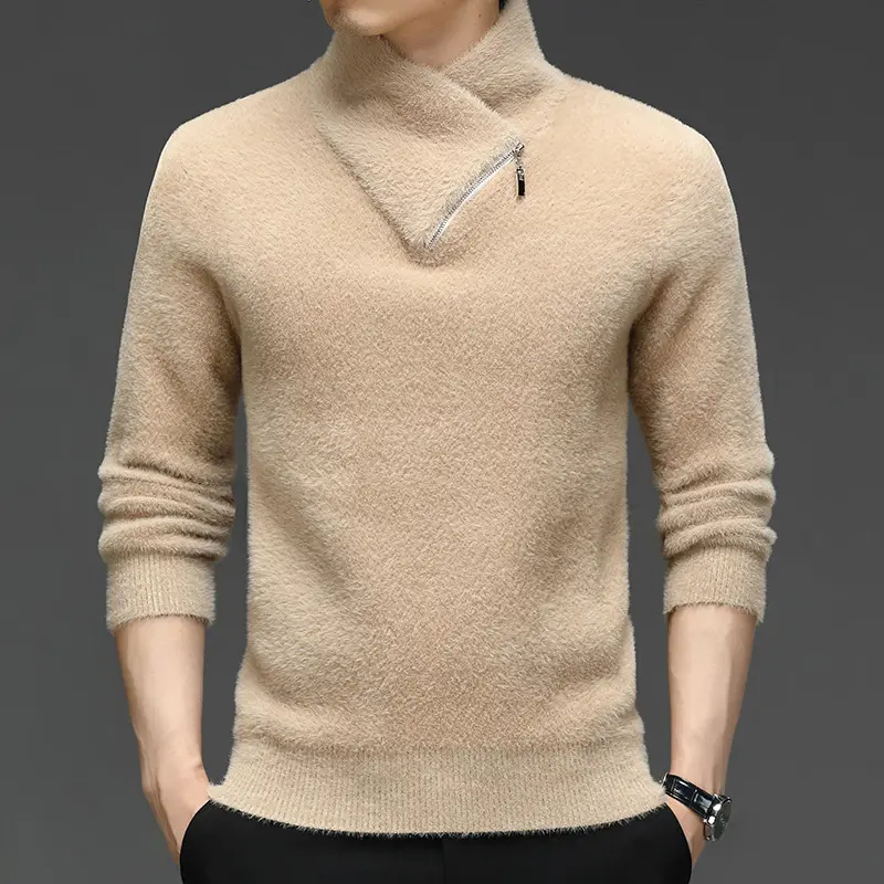 Plush Knitted Sweater Autumn And Winter Leisure